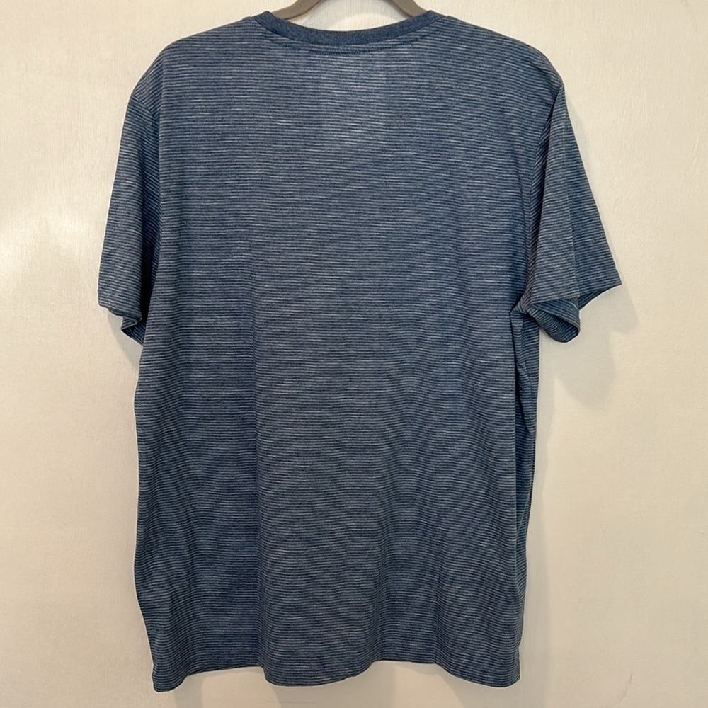 SONOMA 2 BUNDLE TEES MEN SIZE XL GRAY BLUE LINES NEW - Picture 5 of 11